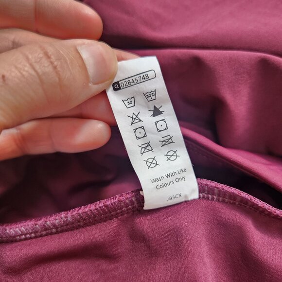 Halara Breezefull High Waisted High Low Ruffle Skirt 2-in-1 Casual Women's XL - Picture 7 of 7